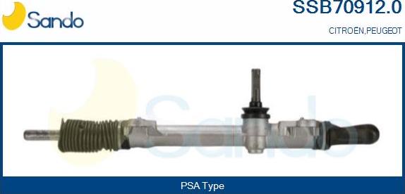 Sando SSB70912.0 - Рулевой механизм, рейка autosila-amz.com