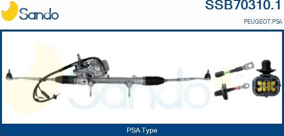 Sando SSB70310.1 - Рулевой механизм, рейка autosila-amz.com