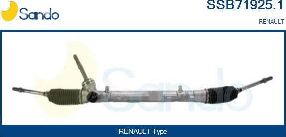 Sando SSB71925.1 - Рулевой механизм, рейка autosila-amz.com