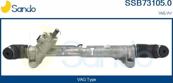 Sando SSB73105.0 - Рулевой механизм, рейка autosila-amz.com