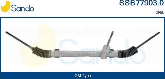 Sando SSB77903.0 - Рулевой механизм, рейка autosila-amz.com