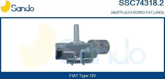 Sando SSC74318.2 - Рулевая колонка autosila-amz.com