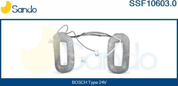 Sando SSF10603.0 - Обмотка возбуждения, стартер autosila-amz.com