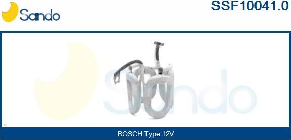 Sando SSF10041.0 - Обмотка возбуждения, стартер autosila-amz.com