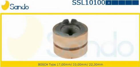 Sando SSL10100.0 - Контактное кольцо, генератор autosila-amz.com