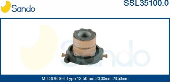 Sando SSL35100.0 - Контактное кольцо, генератор autosila-amz.com