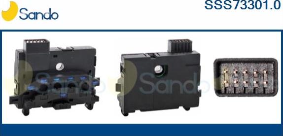 Sando SSS73301.0 - Датчик угла поворота руля autosila-amz.com