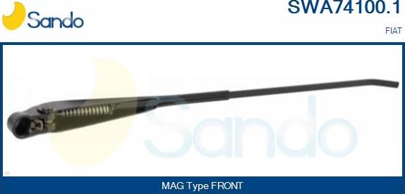 Sando SWA74100.1 - Рычаг стеклоочистителя, система очистки окон autosila-amz.com