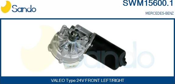 Sando SWM15600.1 - Двигатель стеклоочистителя autosila-amz.com