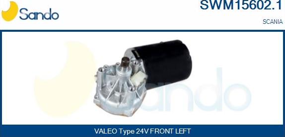 Sando SWM15602.1 - Двигатель стеклоочистителя autosila-amz.com