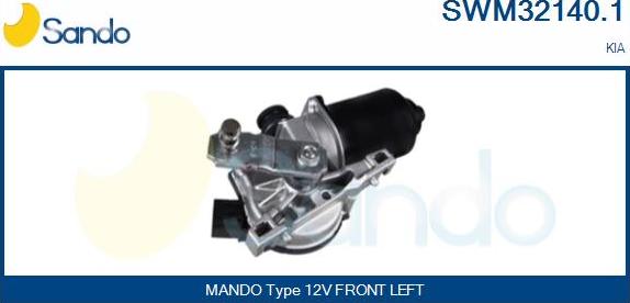Sando SWM32140.1 - Двигатель стеклоочистителя autosila-amz.com