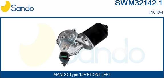 Sando SWM32142.1 - Двигатель стеклоочистителя autosila-amz.com