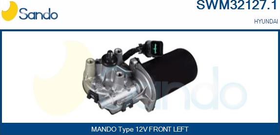 Sando SWM32127.1 - Двигатель стеклоочистителя autosila-amz.com