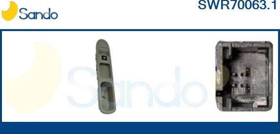 Sando SWR70063.1 - Выключатель, стеклоподъемник autosila-amz.com
