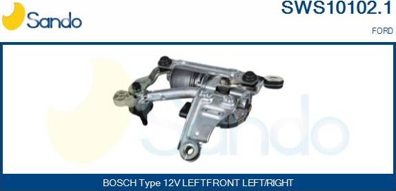 Sando SWS10102.1 - Система очистки окон autosila-amz.com