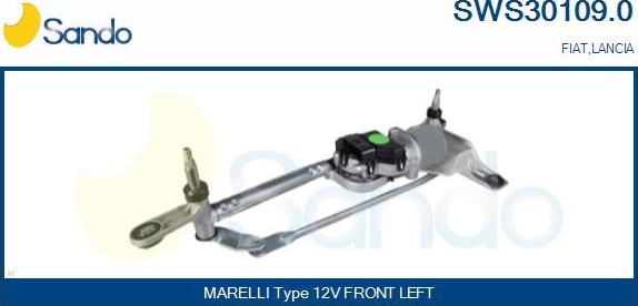 Sando SWS30109.0 - Система очистки окон autosila-amz.com