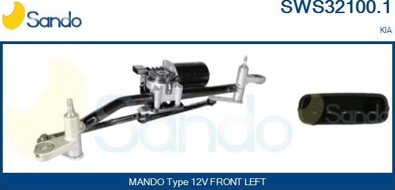 Sando SWS32100.1 - Система очистки окон autosila-amz.com