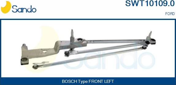 Sando SWT10109.0 - Система тяг и рычагов привода стеклоочистителя autosila-amz.com