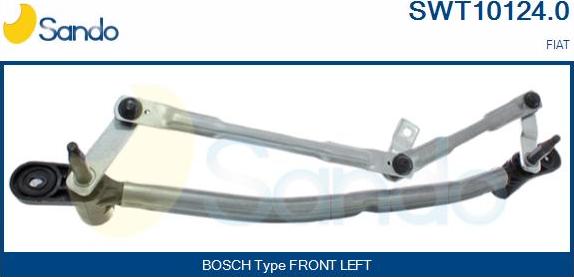 Sando SWT10124.0 - Система тяг и рычагов привода стеклоочистителя autosila-amz.com