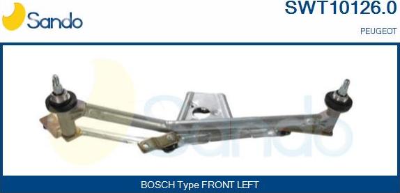 Sando SWT10126.0 - Система тяг и рычагов привода стеклоочистителя autosila-amz.com