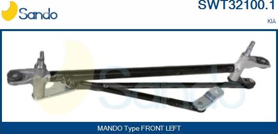 Sando SWT32100.1 - Система тяг и рычагов привода стеклоочистителя autosila-amz.com