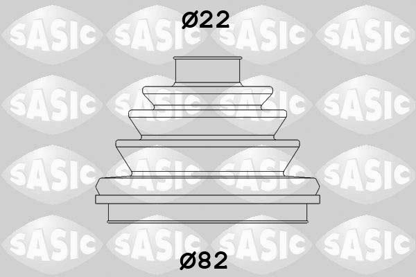 Sasic 9004607 - Пыльник, приводной вал autosila-amz.com