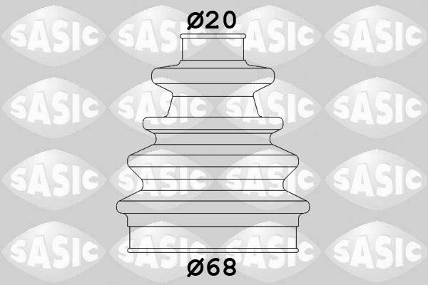 Sasic 9004635 - Пыльник, приводной вал autosila-amz.com