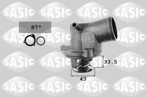 Sasic 9000092 - Термостат охлаждающей жидкости / корпус autosila-amz.com