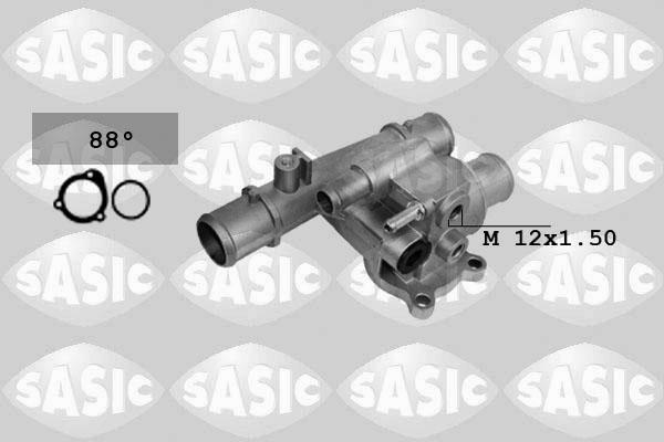 Sasic 9000049 - Термостат охлаждающей жидкости / корпус autosila-amz.com