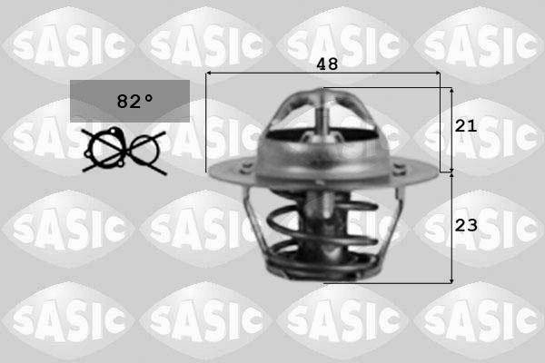 Sasic 9000069 - Термостат охлаждающей жидкости / корпус autosila-amz.com