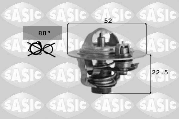 Sasic 9000089 - Термостат охлаждающей жидкости / корпус autosila-amz.com