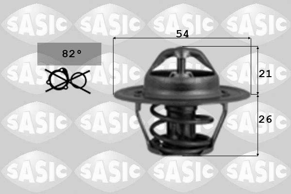 Sasic 9000037 - Термостат охлаждающей жидкости / корпус autosila-amz.com