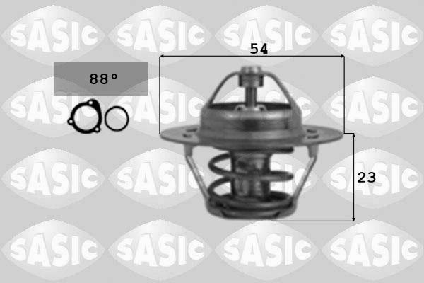 Sasic 9000131 - Термостат охлаждающей жидкости / корпус autosila-amz.com