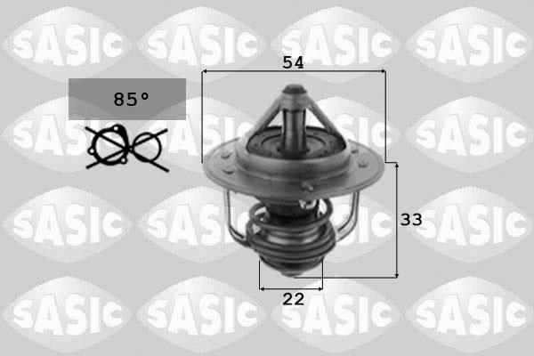 Sasic 9000122 - Термостат охлаждающей жидкости / корпус autosila-amz.com