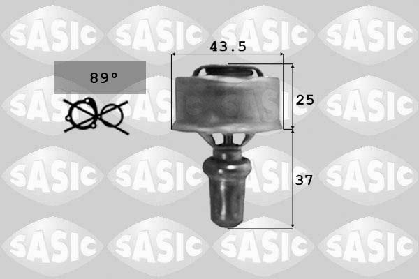 Sasic 9000392 - Термостат охлаждающей жидкости / корпус autosila-amz.com