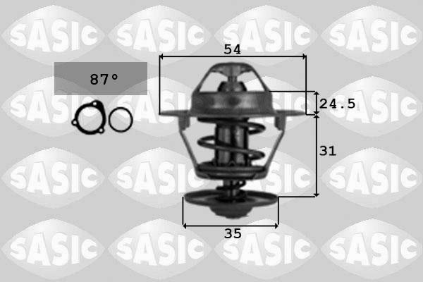 Sasic 9000334 - Термостат охлаждающей жидкости / корпус autosila-amz.com