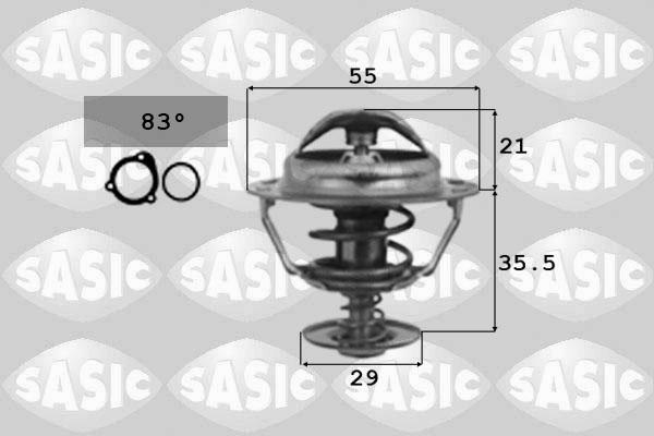 Sasic 9000331 - Термостат охлаждающей жидкости / корпус autosila-amz.com