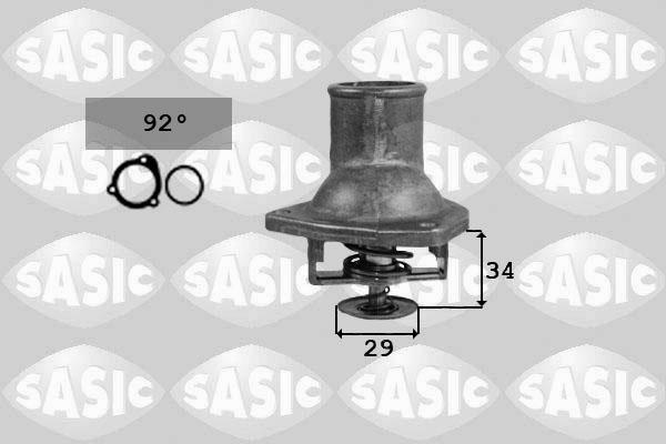 Sasic 9000297 - Термостат охлаждающей жидкости / корпус autosila-amz.com