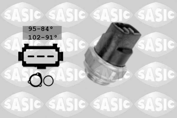 Sasic 9000208 - Термовыключатель, вентилятор радиатора / кондиционера autosila-amz.com