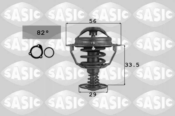 Sasic 9000739 - Термостат охлаждающей жидкости / корпус autosila-amz.com