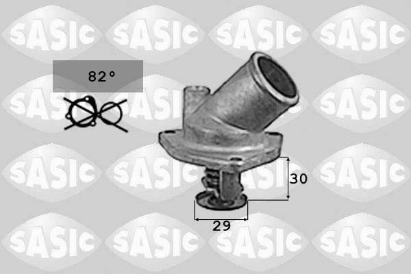 Sasic 9000733 - Термостат охлаждающей жидкости / корпус autosila-amz.com
