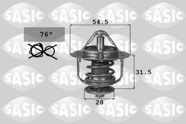 Sasic 9000725 - Термостат охлаждающей жидкости / корпус autosila-amz.com