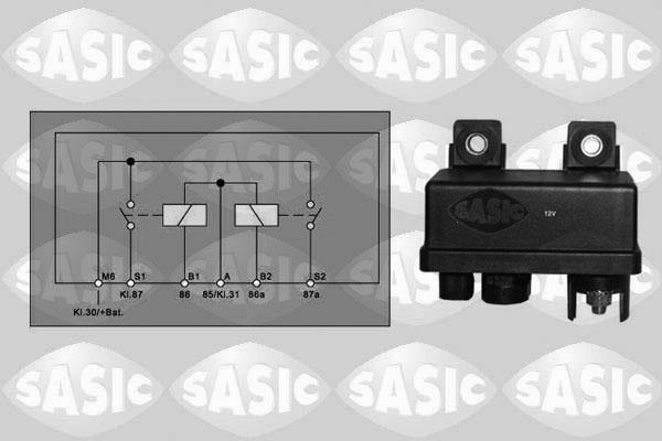Sasic 9314005 - Реле, система накаливания autosila-amz.com
