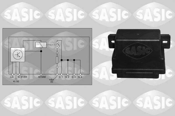 Sasic 9316001 - Реле, система накаливания autosila-amz.com