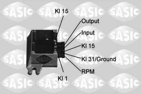 Sasic 9244001 - Блок управления, система зажигания autosila-amz.com