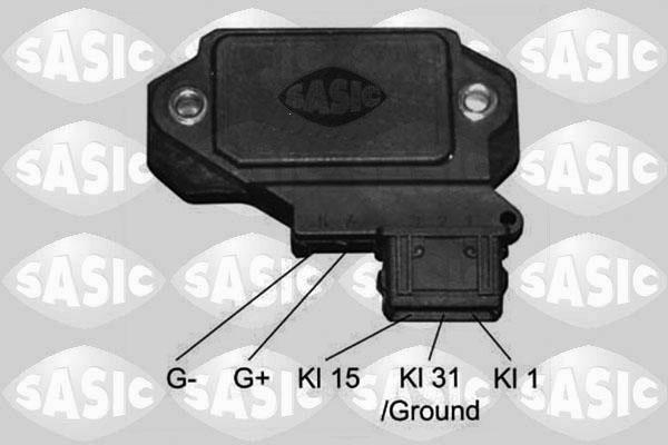 Sasic 9240001 - Блок управления, система зажигания autosila-amz.com