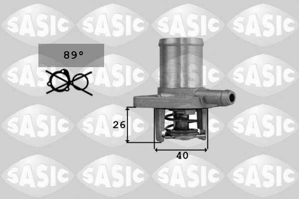 Sasic 4000357 - Термостат охлаждающей жидкости / корпус autosila-amz.com