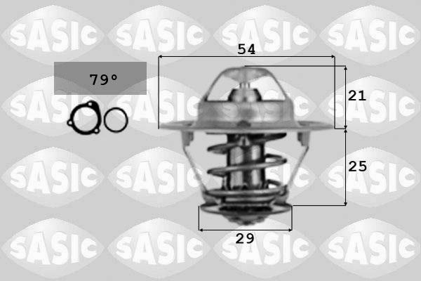 Sasic 4000366 - Термостат охлаждающей жидкости / корпус autosila-amz.com