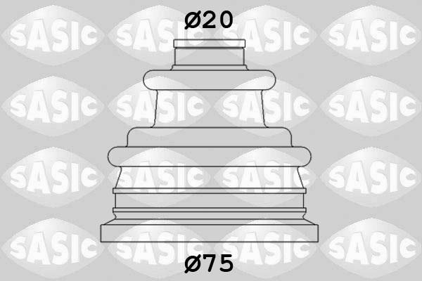 Sasic 4003404 - Пыльник, приводной вал autosila-amz.com