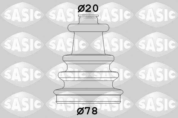 Sasic 4003405 - Пыльник, приводной вал autosila-amz.com